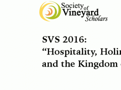 Early bird registration for SVS 2016 is now open