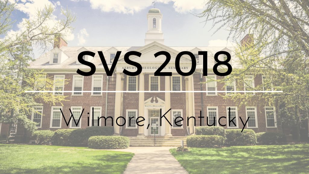 SVS 2018 Program Now Available